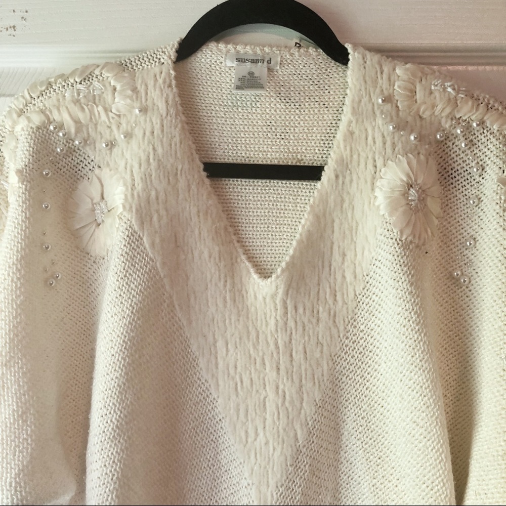 Vintage 80’s/90’s Beaded Sweater